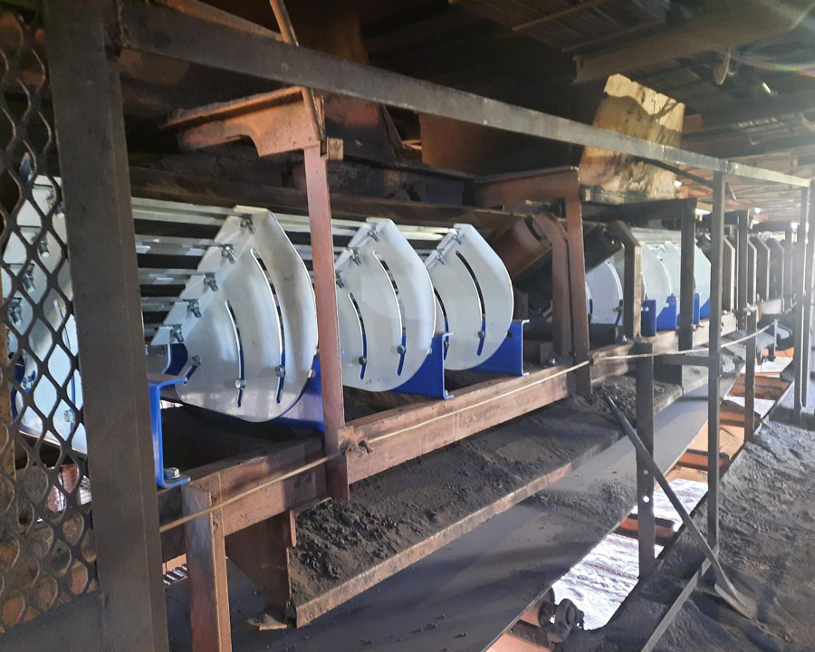conveyor impact beds